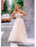Strapless Ivory Lace Tulle Fabulous Wedding Dress Strapless Ivory Lace Tulle Fabulous Wedding Dress
